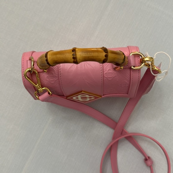 Casablanca - mini Jeanne leather bag (pink) - Picture 4 of 9